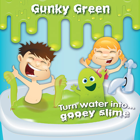 Slime Baff turns your regular bath water into a gooey, oozy bath of slime.  And by adding more water, the slime can be diluted i…